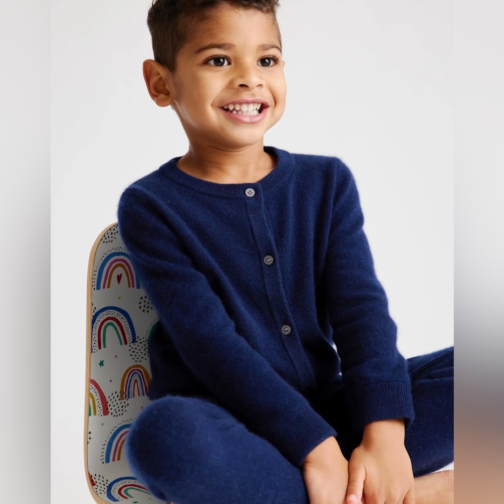 Quince Washable Cashmere Toddler Cardigan 3T - Picture 6 of 6